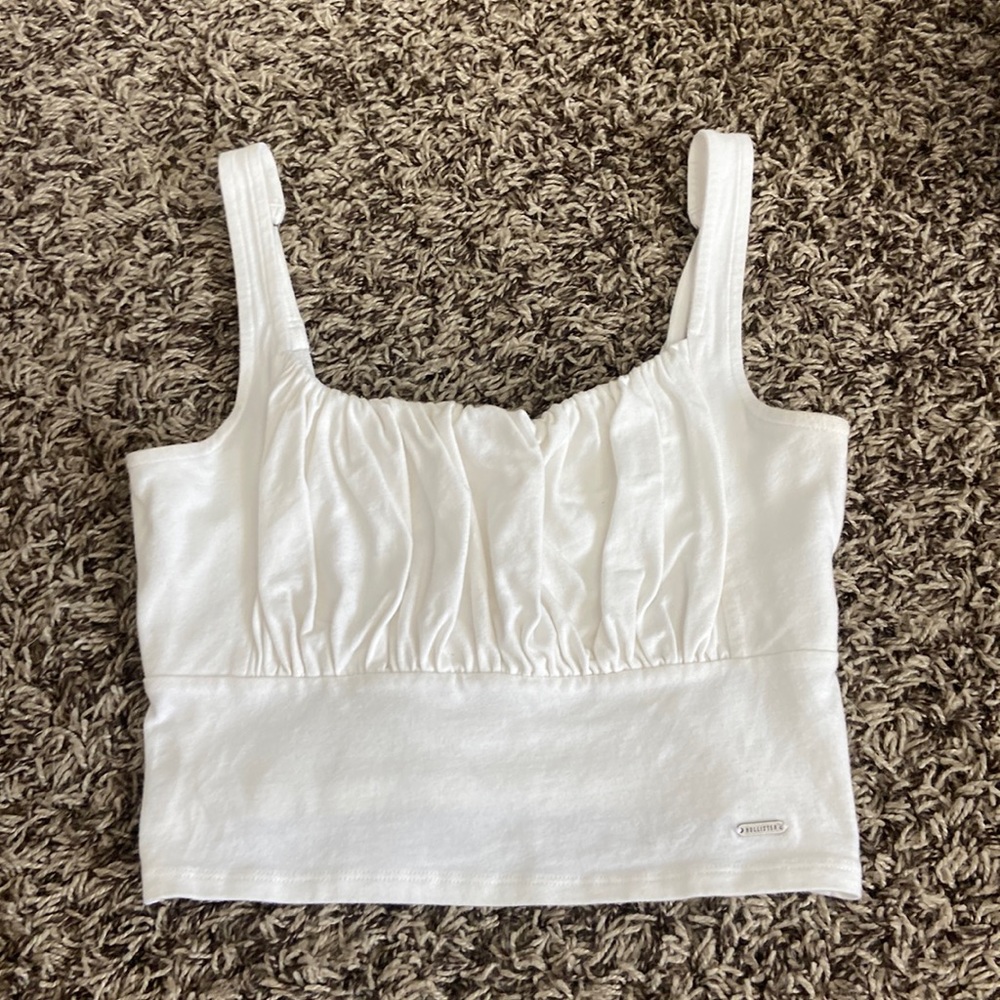Hollister White Tank